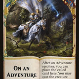 On An Adventure Double-Sided Emblem [Challenger Decks 2020 Tokens]