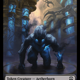 Aetherborn (Ripple Foil) // Thopter Double-Sided Token [Modern Horizons 3 Commander Tokens]