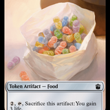 Alien Angel // Food (0025) Double-Sided Token [Doctor Who Tokens]