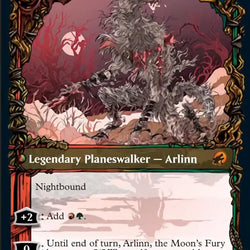 Arlinn, the Pack's Hope // Arlinn, the Moon's Fury (Showcase Equinox) [Innistrad: Midnight Hunt]