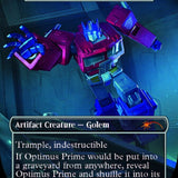 Darksteel Colossus - Optimus Prime (Borderless) [Secret Lair Drop Series]