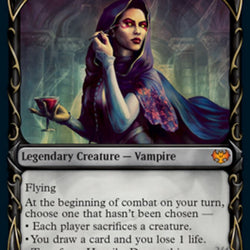 Henrika Domnathi // Henrika, Infernal Seer (Showcase Fang Frame) [Innistrad: Crimson Vow]