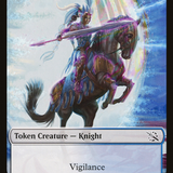 First Mate Ragavan // Knight Double-Sided Token [March of the Machine Tokens]