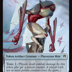 Kobolds of Kher Keep // Phyrexian Mite Double-Sided Token [Reality Fracture Commander Tokens]