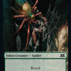 Spider // Monk Double-Sided Token [Double Masters 2022 Tokens]