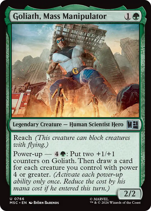 Goliath, Mass Manipulator [Marvel Super Heroes Commander]