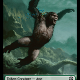 Ape // Plant Double-Sided Token [Modern Horizons 3 Commander Tokens]