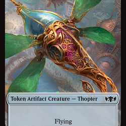Thopter // Bird Double-Sided Token [Tarkir: Dragonstorm Commander Tokens]
