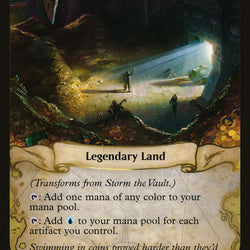 Storm the Vault // Vault of Catlacan [Rivals of Ixalan]