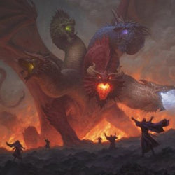 Tiamat Art Card [Dungeons & Dragons: Adventures in the Forgotten Realms Art Series]