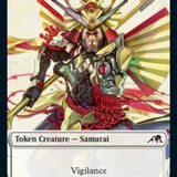 Samurai // Tamiyo's Notebook Double-Sided Token [Kamigawa: Neon Dynasty Tokens]