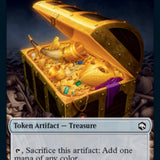 Treasure // Icingdeath, Frost Tongue Double-Sided Token [Dungeons & Dragons: Adventures in the Forgotten Realms Tokens]