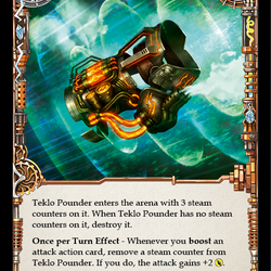 Teklo Pounder [EVR072] (Everfest)  1st Edition Rainbow Foil