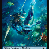 Council of Reeds (008) // Merfolk (006) Double-Sided Token [Marvel Super Heroes Commander Tokens]