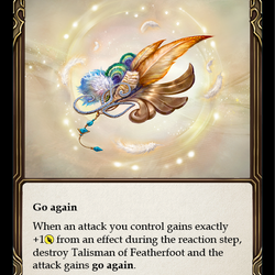 Talisman of Featherfoot [EVR190] (Everfest)  1st Edition Normal