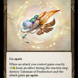 Talisman of Featherfoot [EVR190] (Everfest)  1st Edition Normal
