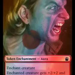 Alien // Mark of the Rani Double-Sided Token (Surge Foil) [Doctor Who Tokens]