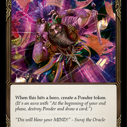 Destructive Deliberation (Yellow) [OUT205] (Outsiders)  Rainbow Foil