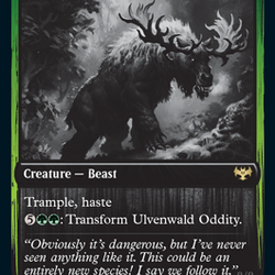 Ulvenwald Oddity // Ulvenwald Behemoth [Innistrad: Double Feature]