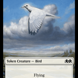 Bird // Food (0012) Double-Sided Token [Wilds of Eldraine Tokens]