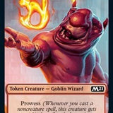 Goblin Wizard // Knight Double-Sided Token [Core Set 2021 Tokens]