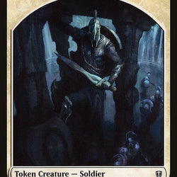 Soldier // Squid Double-Sided Token [Commander 2016 Tokens]