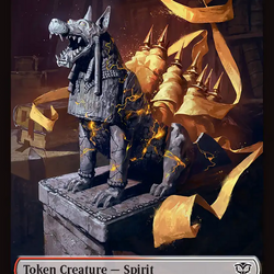Inkling (0007) // Spirit (0011) Double-Sided Token [Secrets of Strixhaven Tokens]