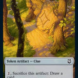 Clue // Goblin Double-Sided Token [Dungeons & Dragons: Adventures in the Forgotten Realms Commander Tokens]