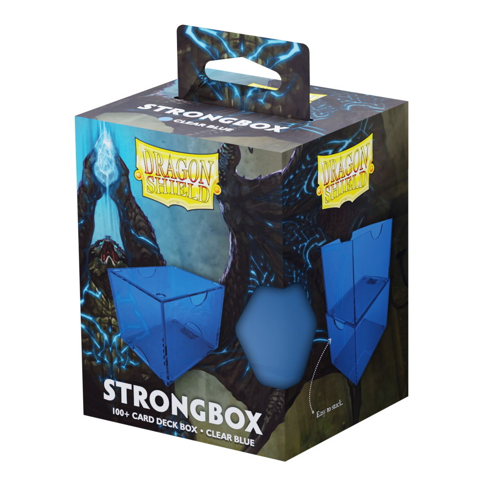 DRAGON SHIELD STRONGBOX CLEAR BLUE