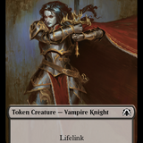 Vampire Knight // Soldier Double-Sided Token [March of the Machine Commander Tokens]