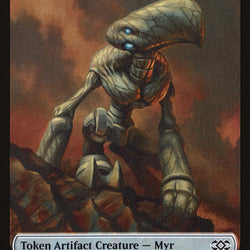 Clue // Myr (024) Double-Sided Token [Double Masters Tokens]