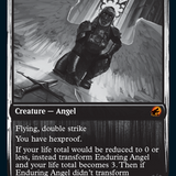 Enduring Angel // Angelic Enforcer [Innistrad: Double Feature]