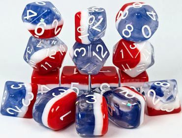 SET OF 15 DICE