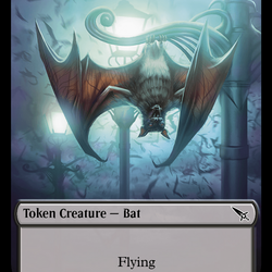 Detective // Bat Double-Sided Token [Murders at Karlov Manor Tokens]