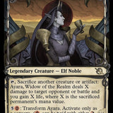 Ayara, Widow of the Realm // Ayara, Furnace Queen (Showcase Planar Booster Fun) [March of the Machine]
