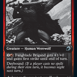 Fangblade Brigand // Fangblade Eviscerator [Innistrad: Double Feature]