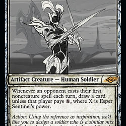 Esper Sentinel (Sketch) [Modern Horizons 2]