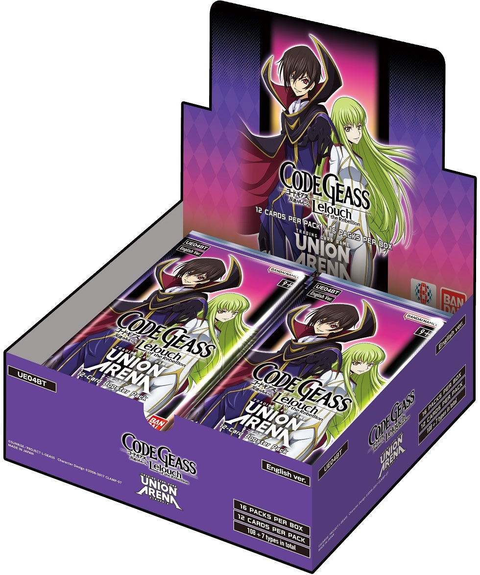 Union Arena - Code Geass Lelouch Booster Box
