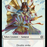 Rebel // Samurai Double-Sided Token [Phyrexia: All Will Be One Tokens]