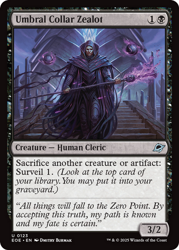 Umbral Collar Zealot [Edge of Eternities]