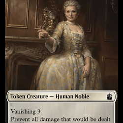 Human Noble // Food (0027) Double-Sided Token [Doctor Who Tokens]
