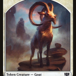 Wurm (032/036) // Goat Double-Sided Token [Commander 2014 Tokens]
