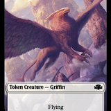 Goblin // Griffin Double-Sided Token [Dominaria Remastered Tokens]