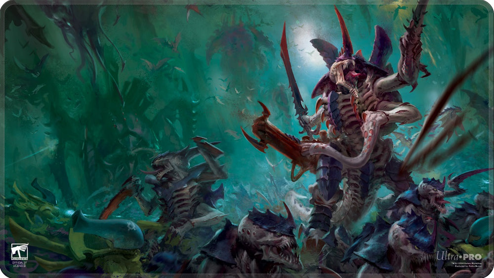 UP PLAYMAT WARHAMMER 40K TYRANID STITCHED