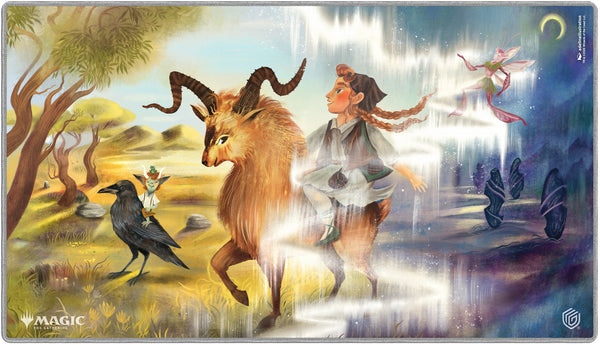 UG PLAYMAT MTG LORWYN ECLIPSED WHITE MYTHIC (ALT ART)