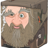 SQUAROES BOULDER 100+ THE HOBBIT WV1 RADAGAST THE BROWN CHASE INCENTIVE