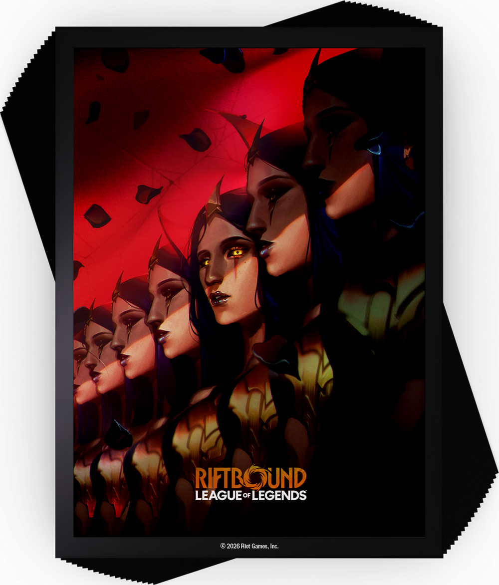RIFTBOUND LEAGUE OF LEGENDS TCG UNLEASHED ART SLEEVES #3 100CT