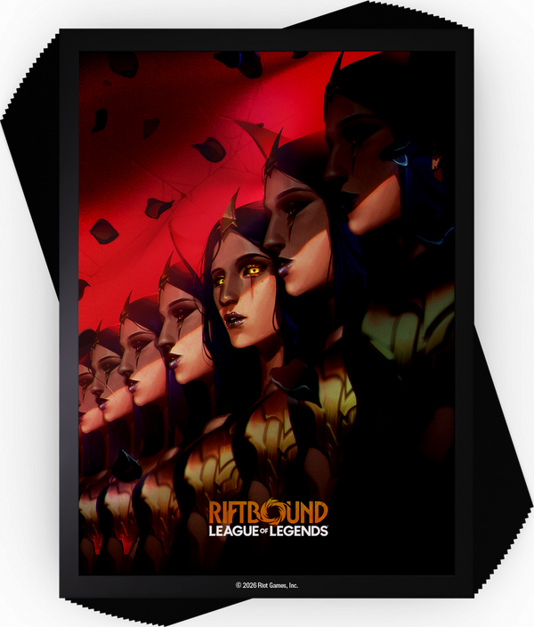 RIFTBOUND LEAGUE OF LEGENDS TCG UNLEASHED ART SLEEVES #3 100CT