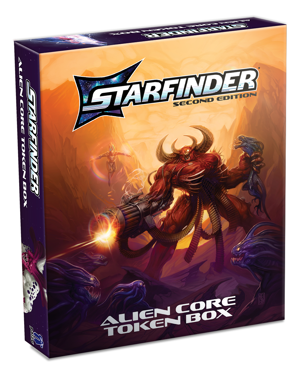 STARFINDER ALIEN CORE TOKEN BOX