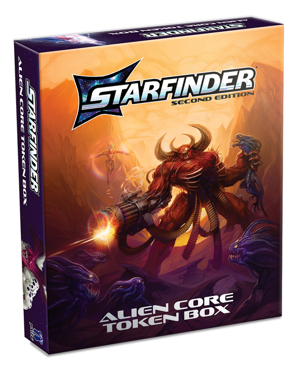 STARFINDER ALIEN CORE TOKEN BOX